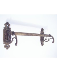 Classic Towel Rail - Single - Small -  Antique Brass